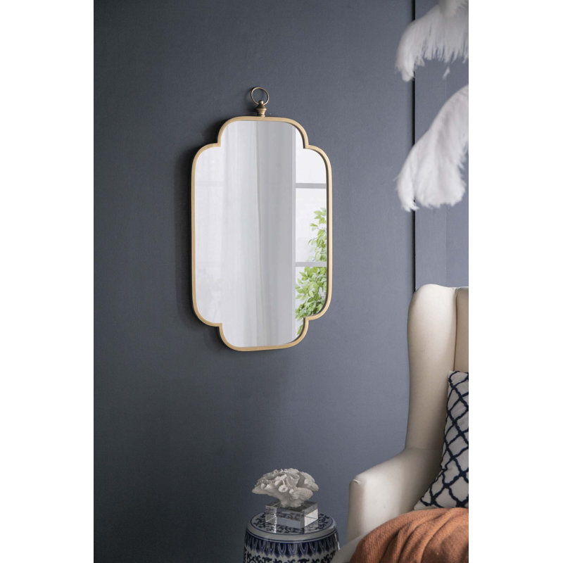 Miroir mural 19,7 "X 36" Champagne