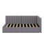 Lit de jour simple tapissier avec 2 tiroirs-450901865