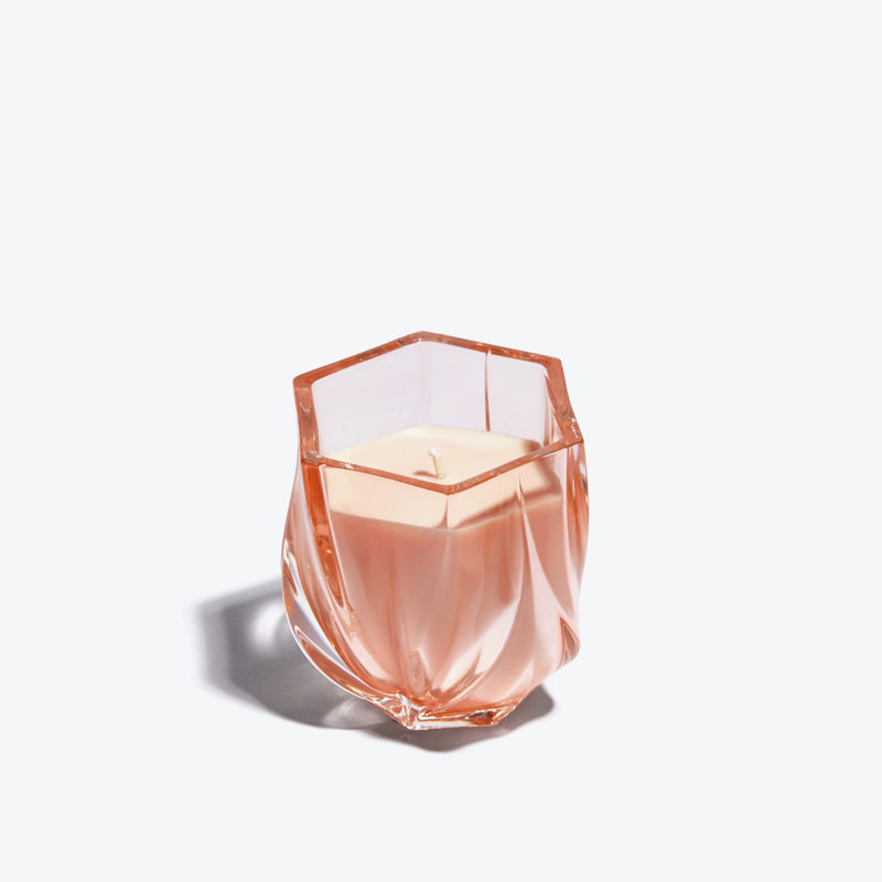 Shimmer Scented Candle, Purple, Pink