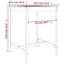 Niamora 17 Stories Bar Set with Wood Frame and Solid Wood Outer Material-532859834