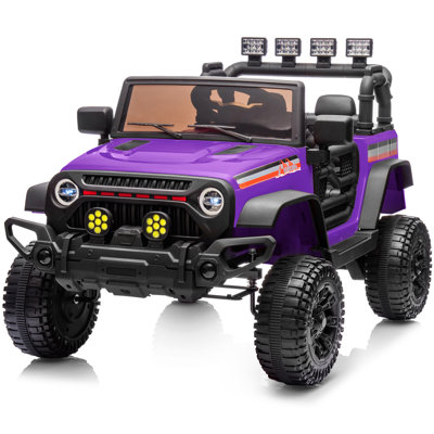 24V Kids Ride on Toy, Ride on Truck Voiture électrique pour enfants avec télécommande, Bluetooth