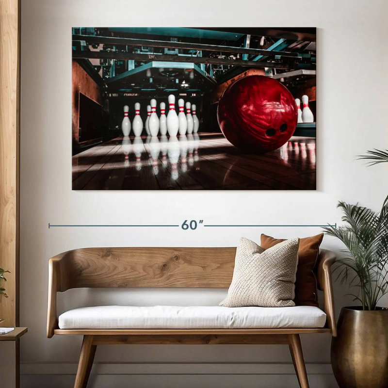 Sireci Bowling Lane, 34" H x 51" W