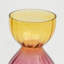 Vase | Vase en verre Long Long Gleaming | Centre de table décoratif élégant | 14 pouces-1468364909
