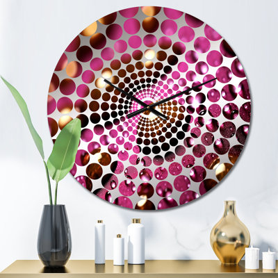 Zacharius - Rose Wall Clock