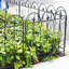 Coeymans 70cm H x 61cm W Metal Fence Panels Included-1885526216