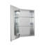 Medina Single Door Aluminum Medicine Cabinet-27323656