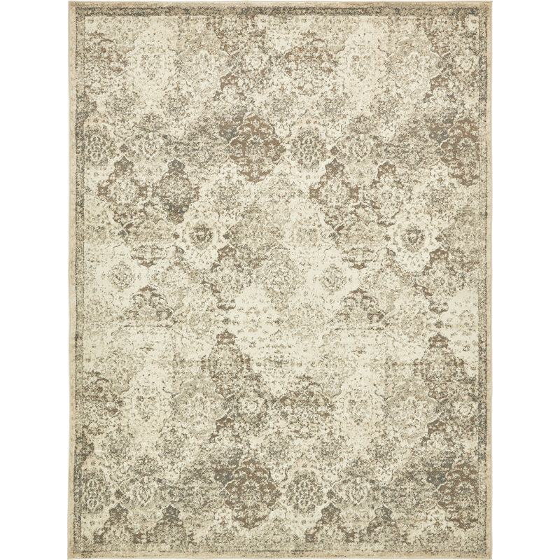 Levi Floral Indoor Rug, Rectangle 9' x 12'2"
