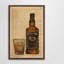 « black label bourbon », impression encadrée-21669458