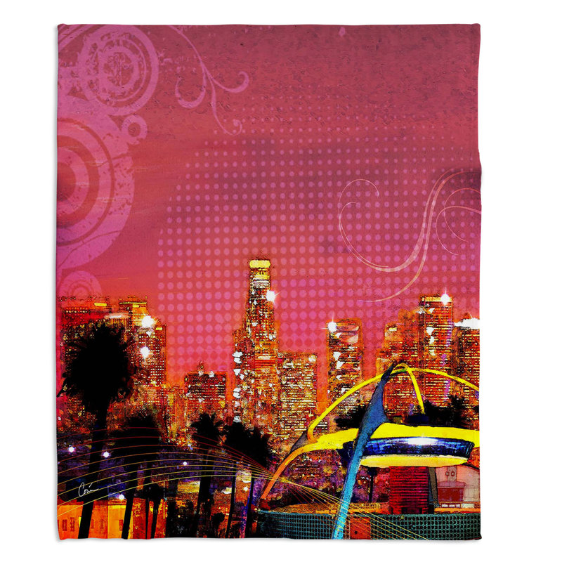 Hand Woven Throw Blanket, 51" x 60"