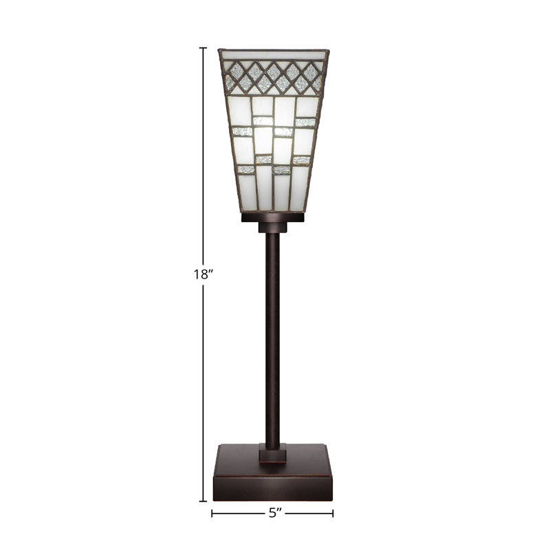 Lampe d'appoint Aneka, Granit foncé
