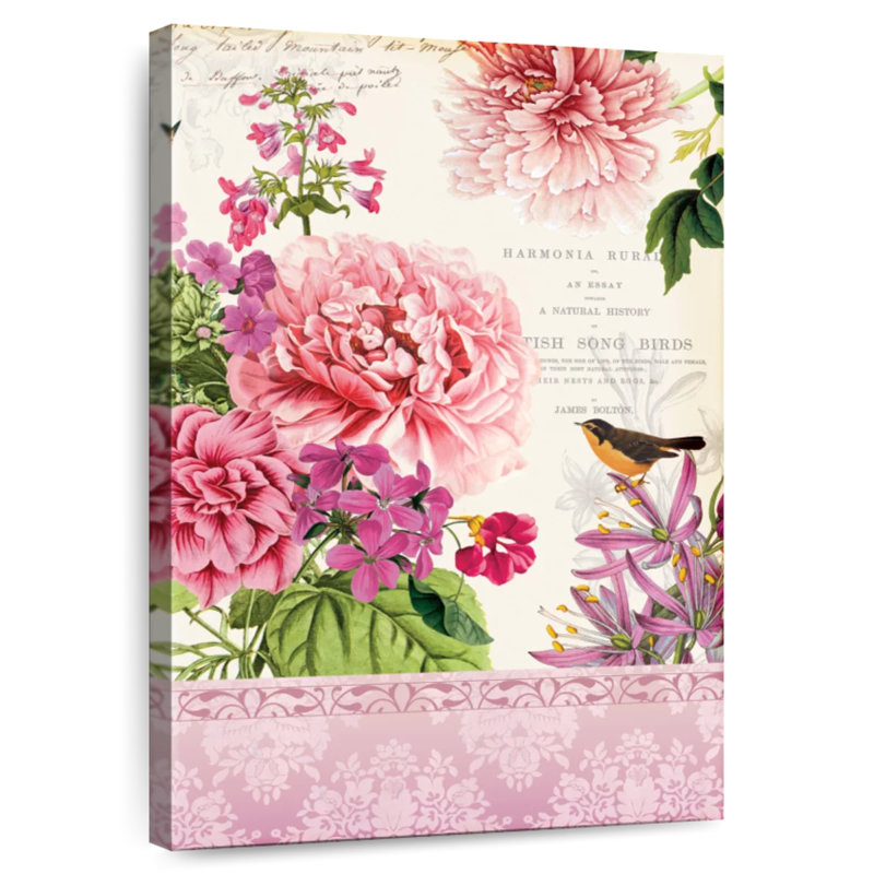 Harnek Lovely Floral IV, H 48 po x l 32 po