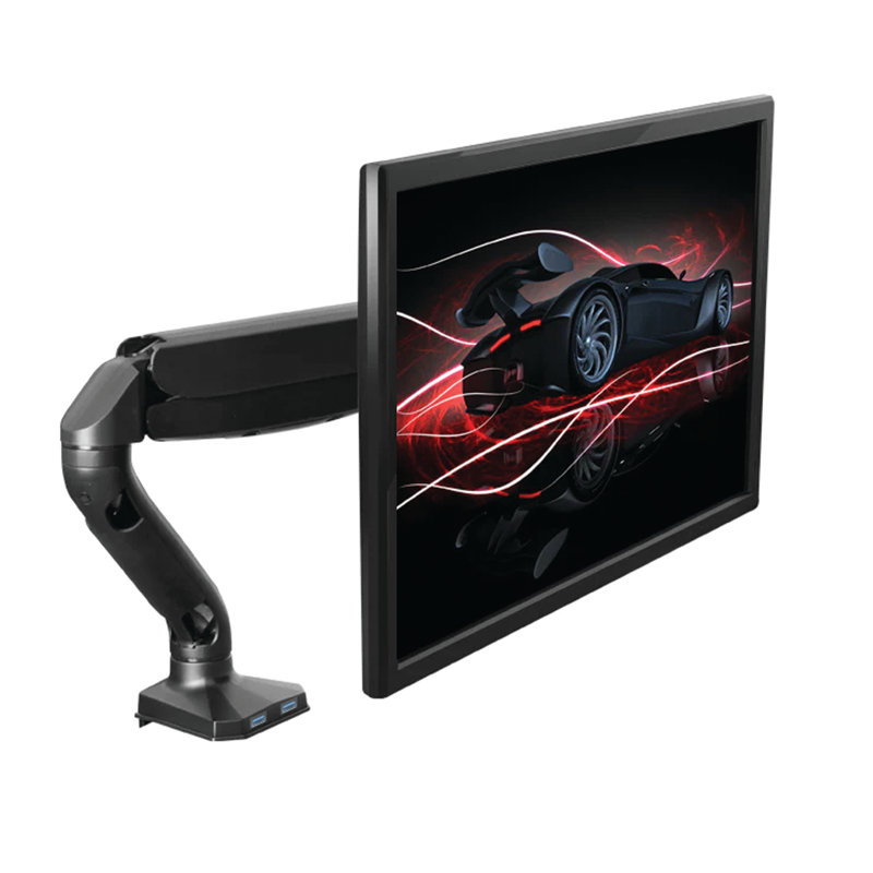 Support pour écran double avec support inclinable, pivotant et rotatif Uncage ergonomics mm