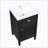 Bathroom Vanity Sink Solid Wood Legs Adjustable Shelf Tilt-Out Drawer Knobs-1532960209