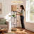 63.8" Column Floor Lamps With Rattan Shade And Remote Control