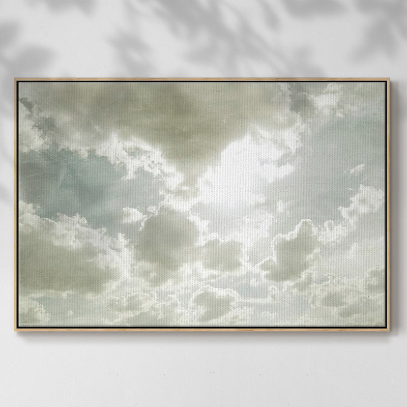 Sky Scrapers II, reproduction d'art sur toile, H 17 po x l 25 po x P 2 po, Naturel