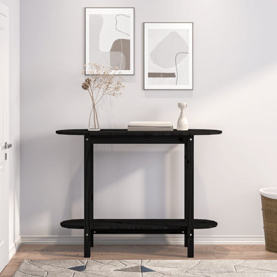 Horvitz 110cm Solid Wood Console Table