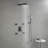 Wall Mounted Complete Shower System with Pressure Balanced Valve-93936352