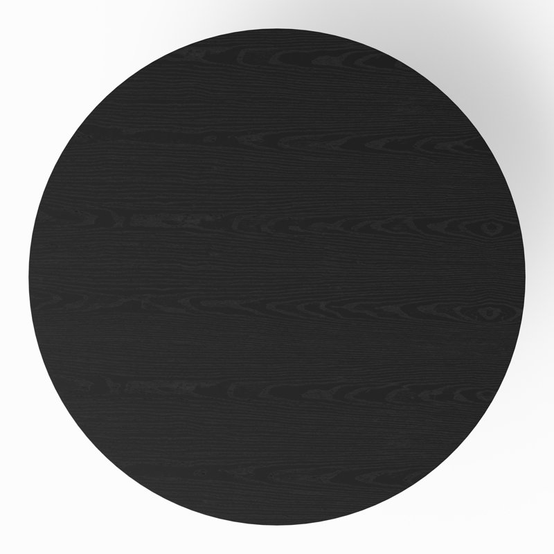 Modern Brazilian Round Dining Table, Ebano