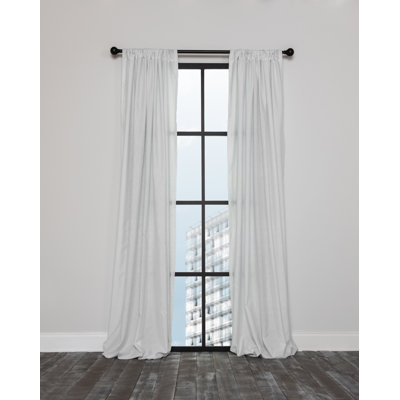 Decklan Semi Sheer Curtain Single Panel