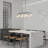 Burhill 8 - Light Kitchen Island Chandelier Kitchen Island Lighting Chandeliers for Dining Room
