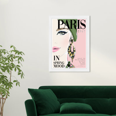 " Cover Paris Watercolor "