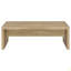Table basse rectangulaire en bois d'ingénierie