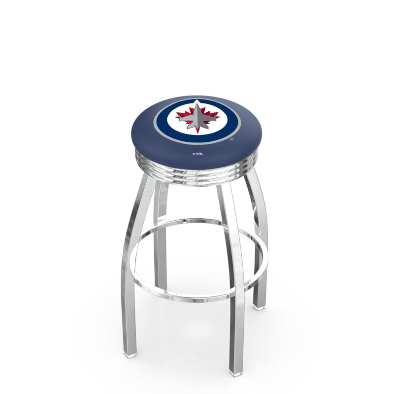 Tabouret de bar NHL, Jets de Winnipeg, Tabouret de comptoir (siège d'une hauteur de 25 p