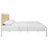 Mia Vinyl Platform Bed Frame-1803270939-1803270936