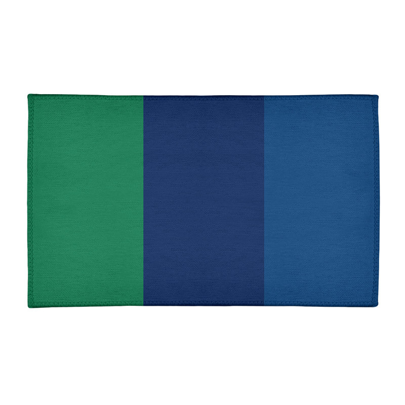 Tapis vert rayures de hockey nationales, Rectangle 8 pi x 10 pi