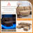 Shugar 103.5'' 4-Piece Brown Suede Thick Cushion Cloud Small Floating Corner Sectional Sofa -1243954723