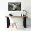  «Lake Moose» par Stellar Design Studio, art mural sur toile, 40 po x 26 po
