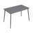 April Rectangular Metal Outdoor Dining Table , 50'' in. W 29.3'' in. D-89358087