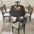 Extendable Oval Wooden Dining Table-541889979