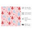 «Holiday Holiday Christmas Tree IV», reproduction d'art moderne sans cadre
