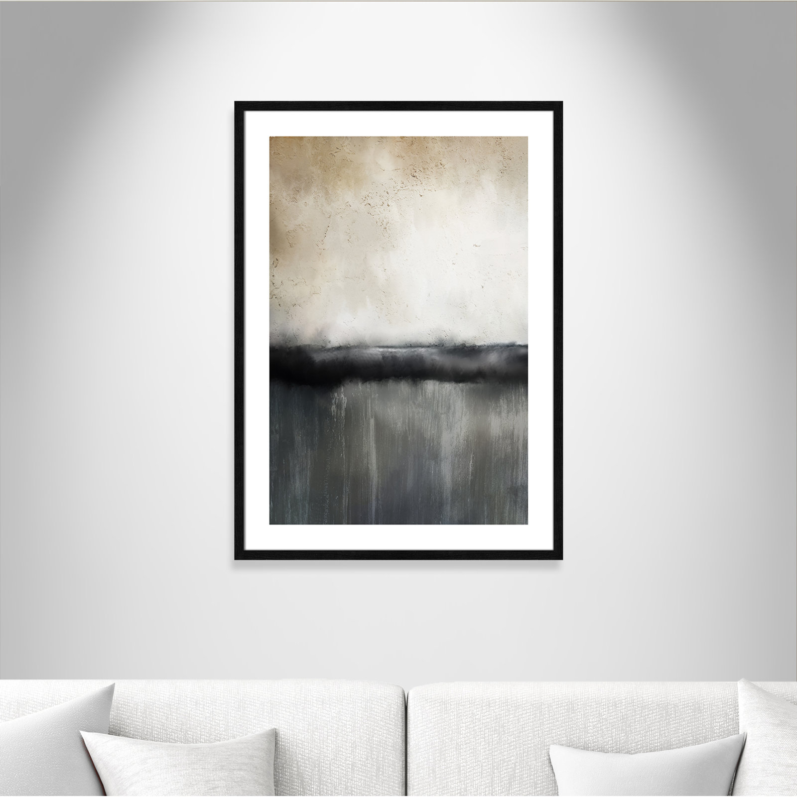 Dorota "Sunset" Print by Kimberly Allen, 35.5" H x 25.5" W, Picture Framed Paper, Black Wood