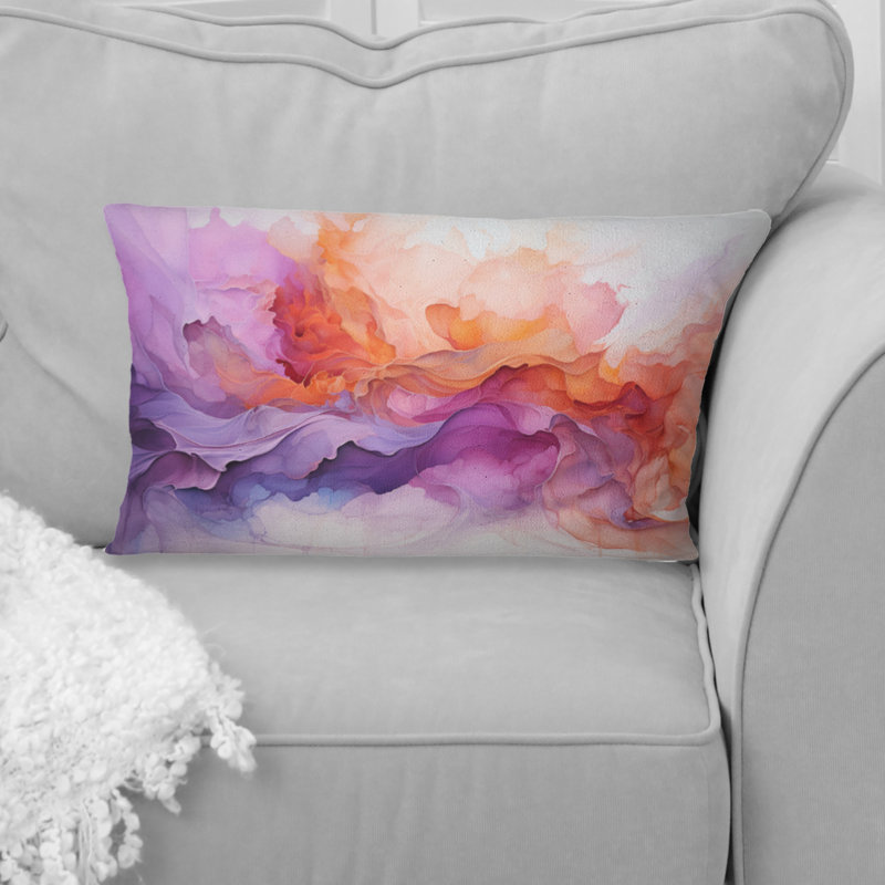 Coussin Vibrant Swirls - Abstract Spirals