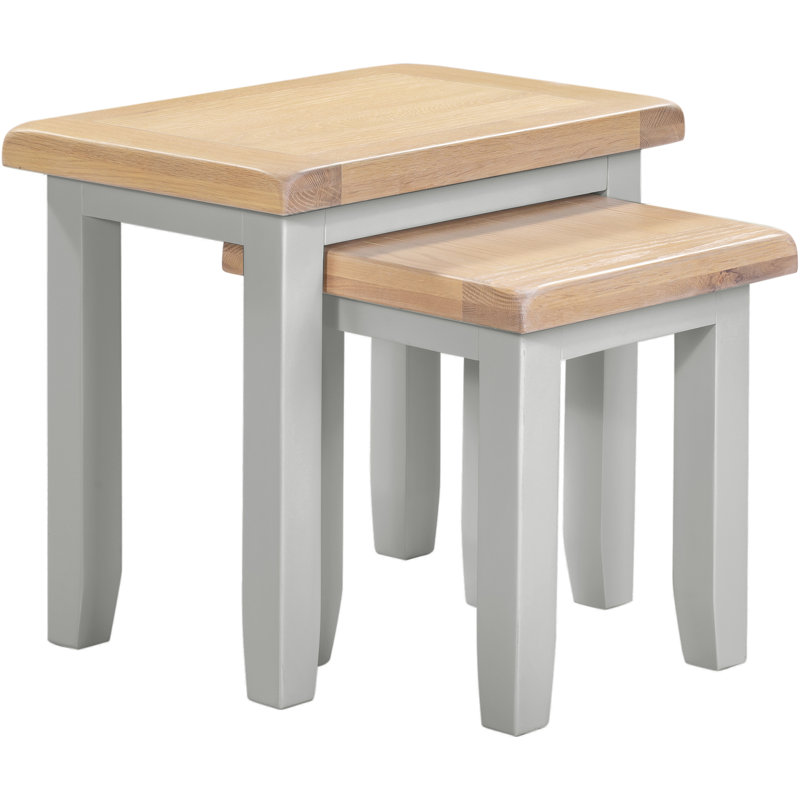 Windsor End Table, Grey