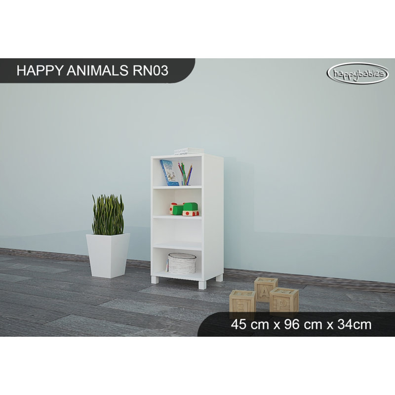 45cm W Kids Cube, White