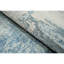Abstract Area Rug in Silver/Blue/Gray
