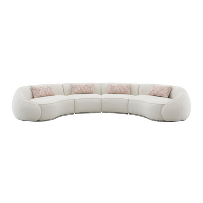 Sahara Sectional Sofa W/4 Pillows