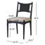 Haddon Dining Chair-Light Natural Rush-2060709542