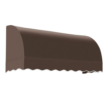Auvent fixe en tissu acrylique Awann Savannah