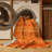 Washable Sunset oranges Nautical Area Rug-2018527315