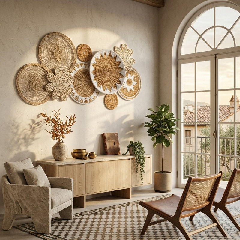 Wicker Wall Decor
