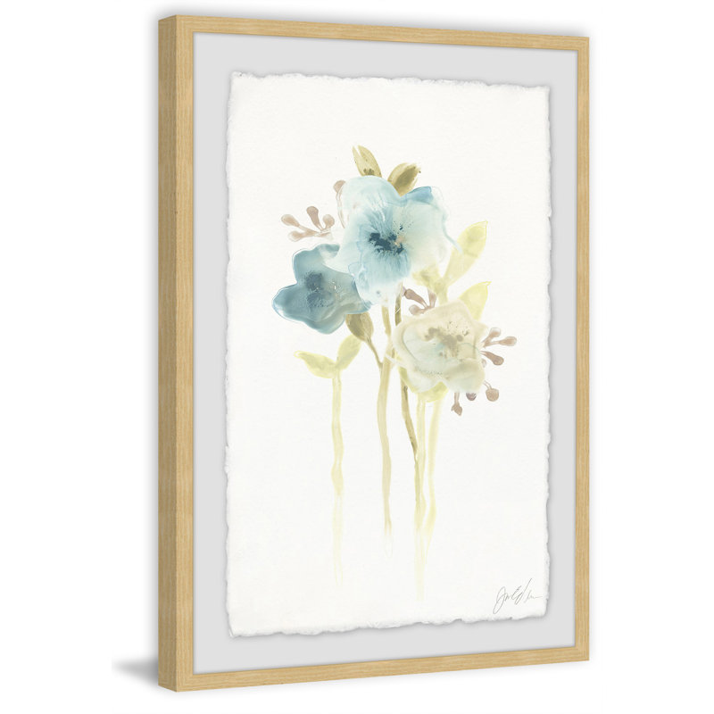 Bluebell II 1 Piece Single Picture Frame Painting, 46 cm H x 30 cm W x 4 cm D