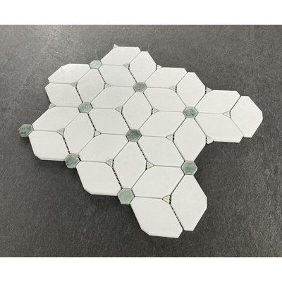 Water Jet Marble Novelty Mosaic Wall & Floor Tile