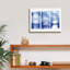  «Blue Geometric Abstract 1» par Wild Apple Portfolio, art mural sur toile, 16 po x 12 po