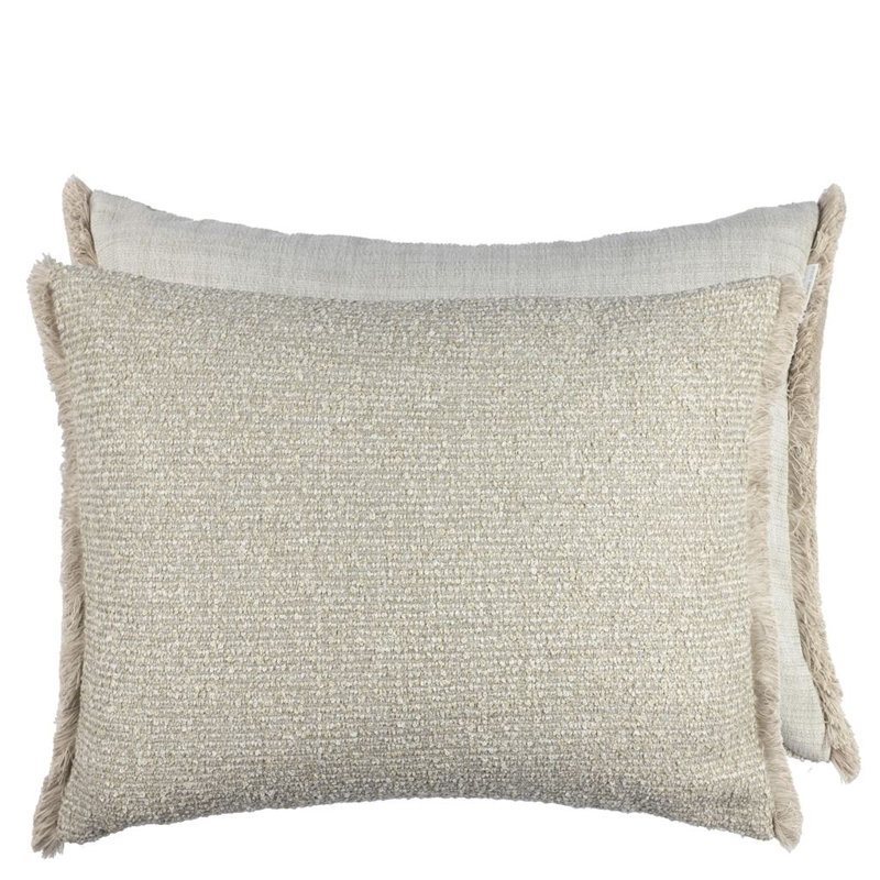 Kintail Boucle Decorative Pillow, Linen