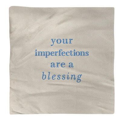 Serviette pour citations manuscrites à l’inspiration