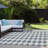 Loreen Washable Geometric Indoor / Outdoor Rug-1055136927
